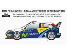 Decal - Ford Focus WRC 04 - Tour de Corse 2005